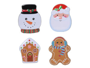 Zimowa puszka MINI mix wzorów Deco WINTER Tin box mini mix 4 23465463