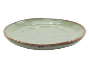 Ceramiczna linia OCEAN talerzyk 16 cm BRĄZ MIĘTA Ceramic OCEAN line plate 16 cm 24328134