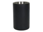 Stalowy pojemnik do lodu PODÓWJNA ŚCIANKA CZARNY Stainless steel ICE bucket BLACK double w 22092830