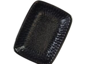 Ceramiczna linia OMBRES BLACK miseczka do dipów 8 OMBRES BLACK line dip bowl 8 cm