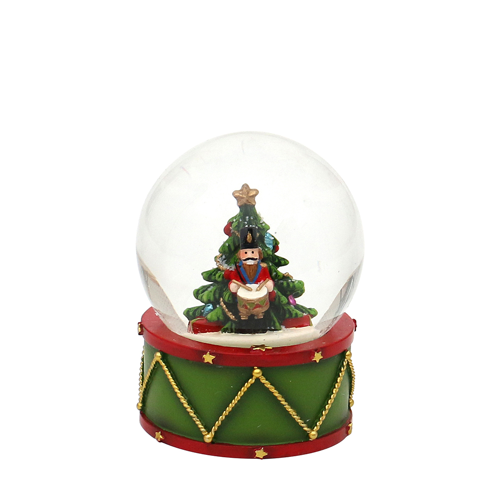 Zimowa kula śnieżna Dziedek do orzechów na drzewku Snow globe NUTCRACKER at tree 50 1615 6,5x8,8cm