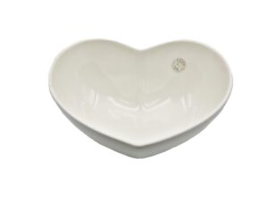 Porcelain HEART bowl 17x14x6 cm  24303432 Porcelain HEART bowl 17x14x6 cm  24303432