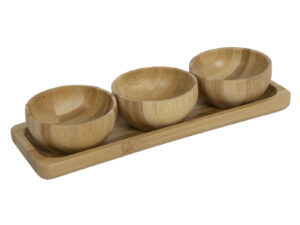 Bambusowa seria miseczki na podstawie 4 el Bamboo serie tapas set 4 pcs 24501112