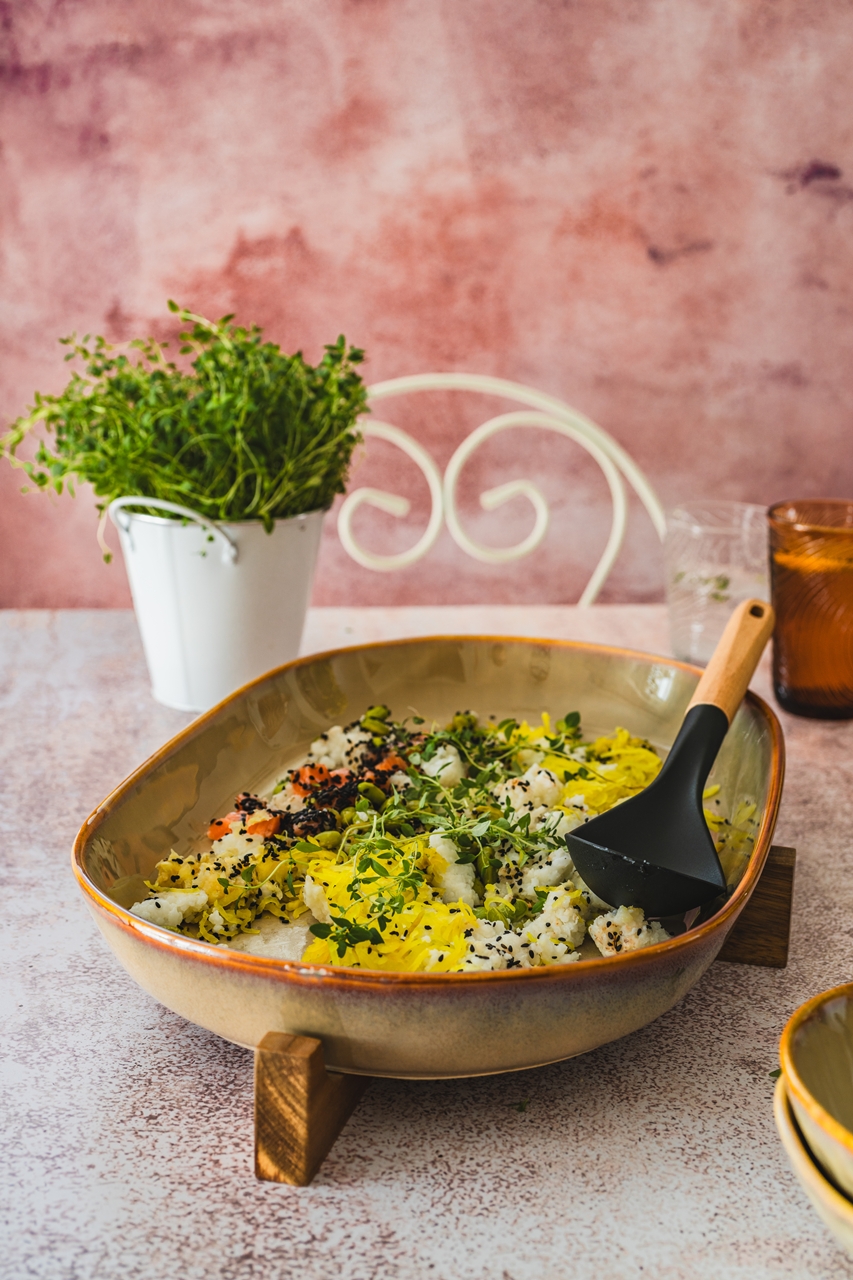 Ceramiczna linia OMBRES INSTA półmisek duży OMBRES INSTA line serving dish big - obrazek 4