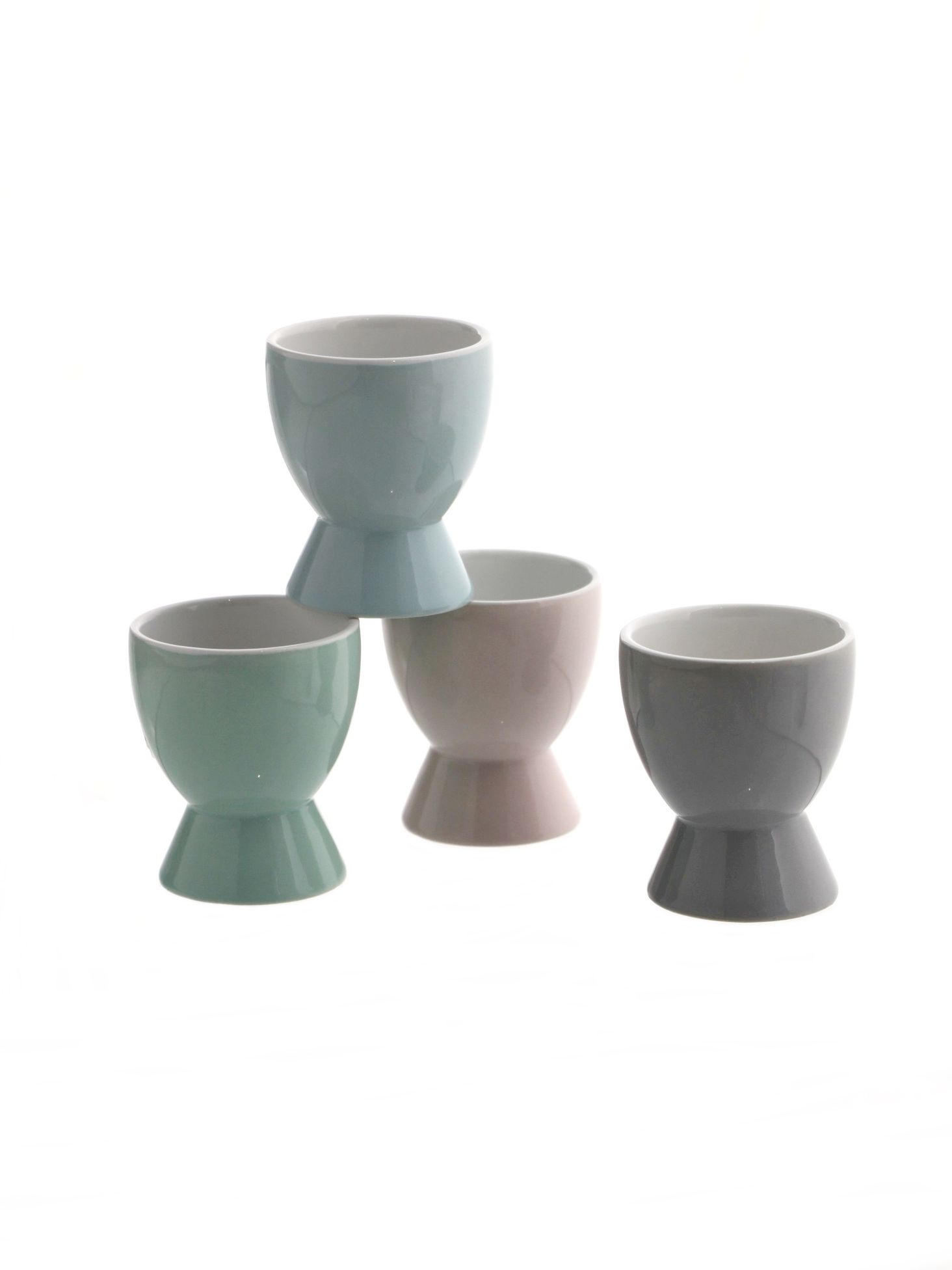 Porcelanowa linia Pastel podstawka pod jajko mix Porcelain PASTEL line egg holder 24320066/68
