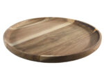 Akacjowa seria półmisek talerz okrągły 29x2 cm ACACIA serie tray plate o29x2 cm 24501820
