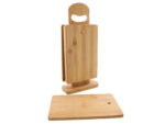 Bambusowa deska PROSTOKĄTNA kpl 4 szt na stojaku Bamboo cutting boards set 4pcs on stand 24501082