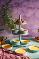 Stalowa seria etażerka 3 poziomy PASTEL NIEB RÓŻ Steel serie etagere 3 layers PASTEL 2 MIX 24500468