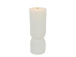 LED świeczka RIBBED 7x20 cm BIAŁA LED candle RIBBED 7x20 cm WHITE 23145206