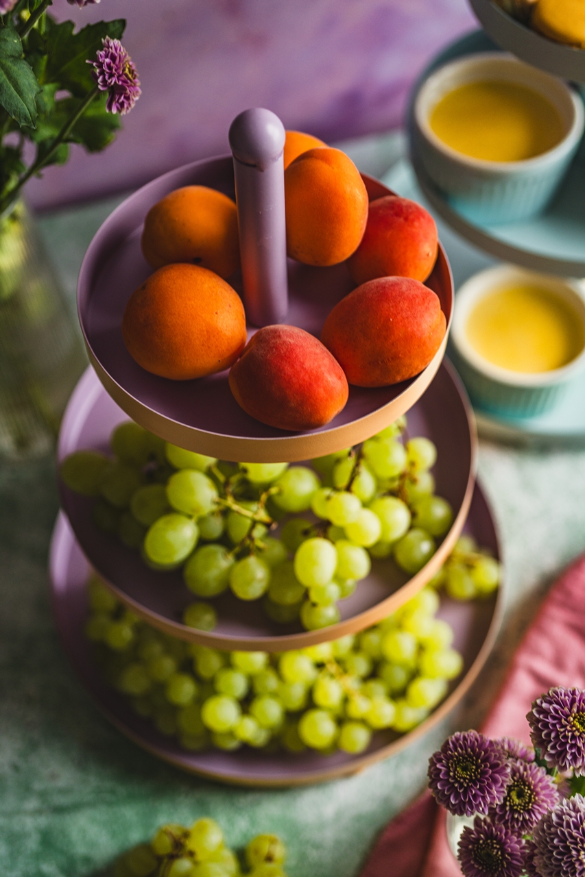 Steel serie etagere 35 cm PASTEL PURPLE 24500435 Steel serie etagere 35 cm PASTEL PURPLE 24500435 - obrazek 2