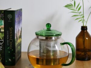 MPL Szklany borosilikatowy dzbanek  1,2l HARRY MPL borosilicate glass 1,2 l tea pot HARRY