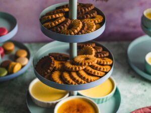 Stalowa seria etażerka 35 cm PASTELOWA NIEBIESKA Steel serie etagere 35 cm PASTEL BLUE 24500420