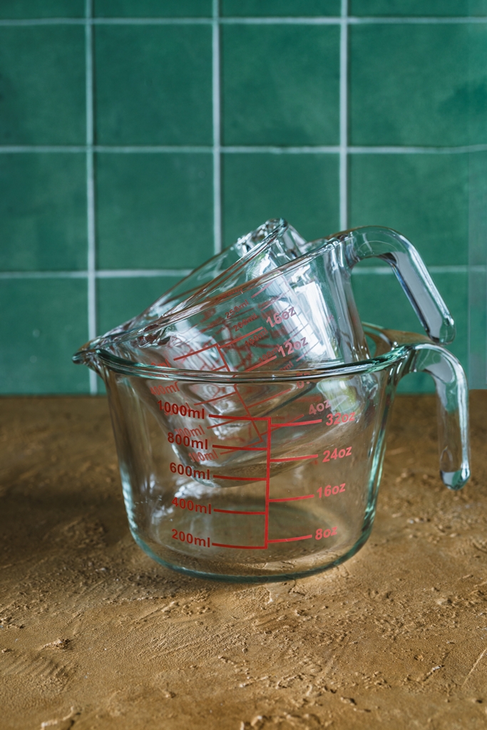 Szklany pojemnik MIARKA 1000 ml Glass measuring cup 1000 ml 22277572 - obrazek 2