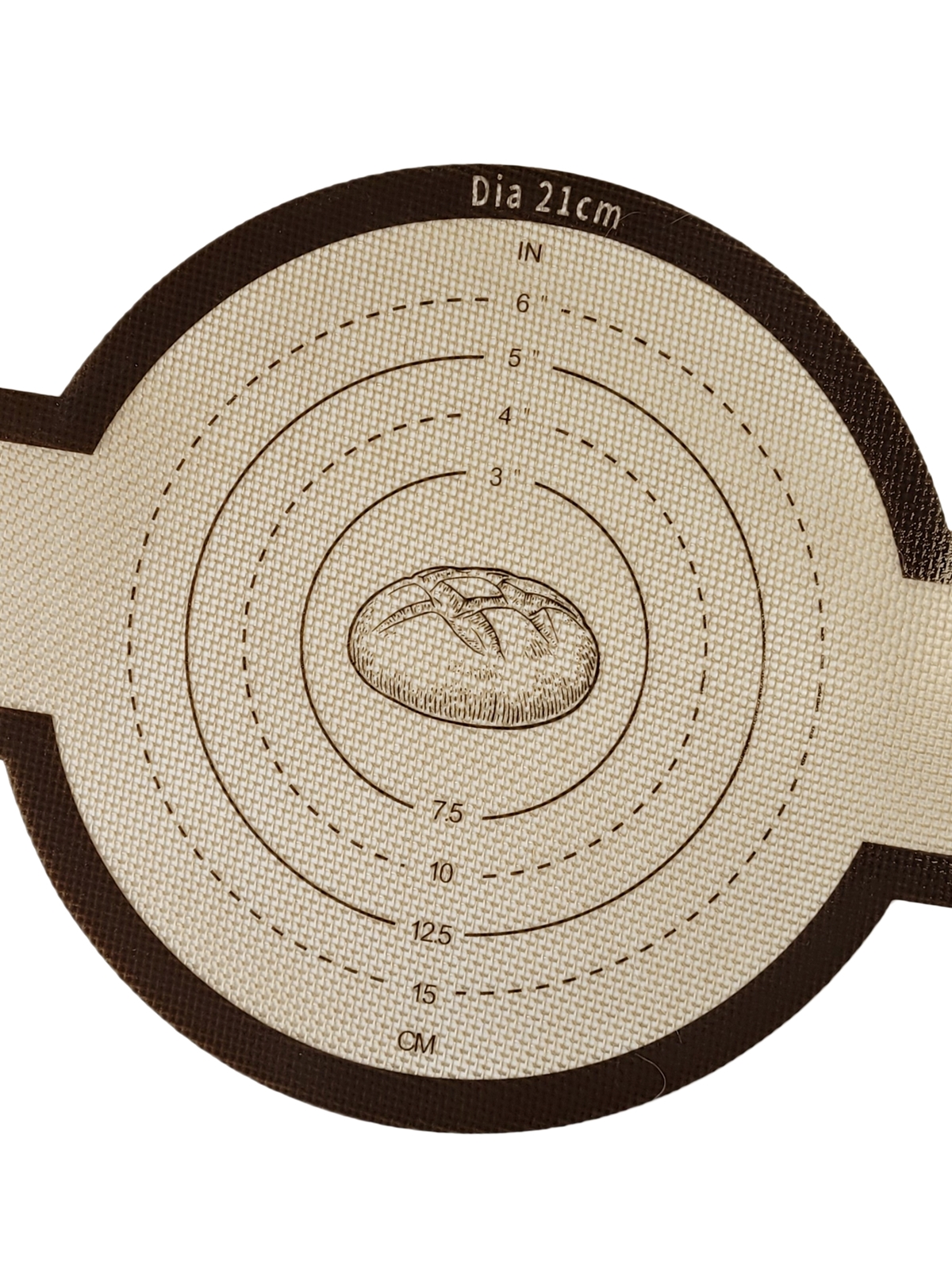 Silikonowa mata do pieczenia chleba 55x21 cm Silicone baking mat for bread 55x21 cm - obrazek 3