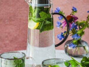 MPL Borosilikatowy DZBANEK 1,3l CZARNY WYSOKI MPL borosilacate glass jug lid 1,3l BLACK HIGH