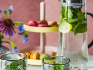 Szklanki termiczne NEW 300 ml - SZARY kpl 2szt MPL glass double wall NEW set 2 pcs GREY 250 ML