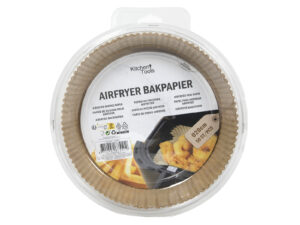 Gadget papier do pieczenia we frytkownicy 50 szt O AIRFRYER paper 50 pcs round 20x4,5 077031