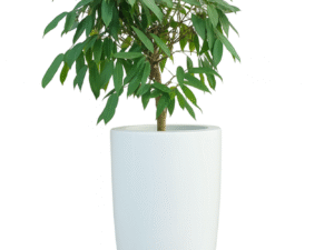 DONICA poliestrowa POŁYSK BIAŁY 50x88 FLOWER POT polyester glossy white 9016 50x88