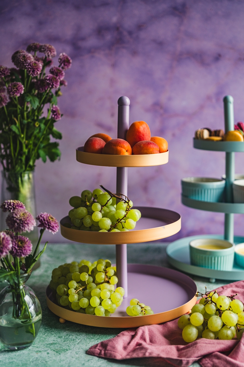 Steel serie etagere 35 cm PASTEL PURPLE 24500435 Steel serie etagere 35 cm PASTEL PURPLE 24500435