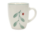 Ceramiczna linia BERRY GREEN kubek z uchem 350 ml Ceramic line BERRY GREEN mug handle 350ml 23105864