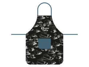 Textiles Kitchen apron Modern Cheese Cake 60X75CM  Textiles Kitchen apron Modern Cheese Cake 60X75CM
