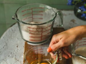 Szklany pojemnik MIARKA 250 ml Glass measuring cup 250 ml 22277578