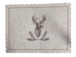 Mata filcowa 30x40 cm ŁOŚ beżowa Placemat felt mat 30x40 cm DEER beige 23099364