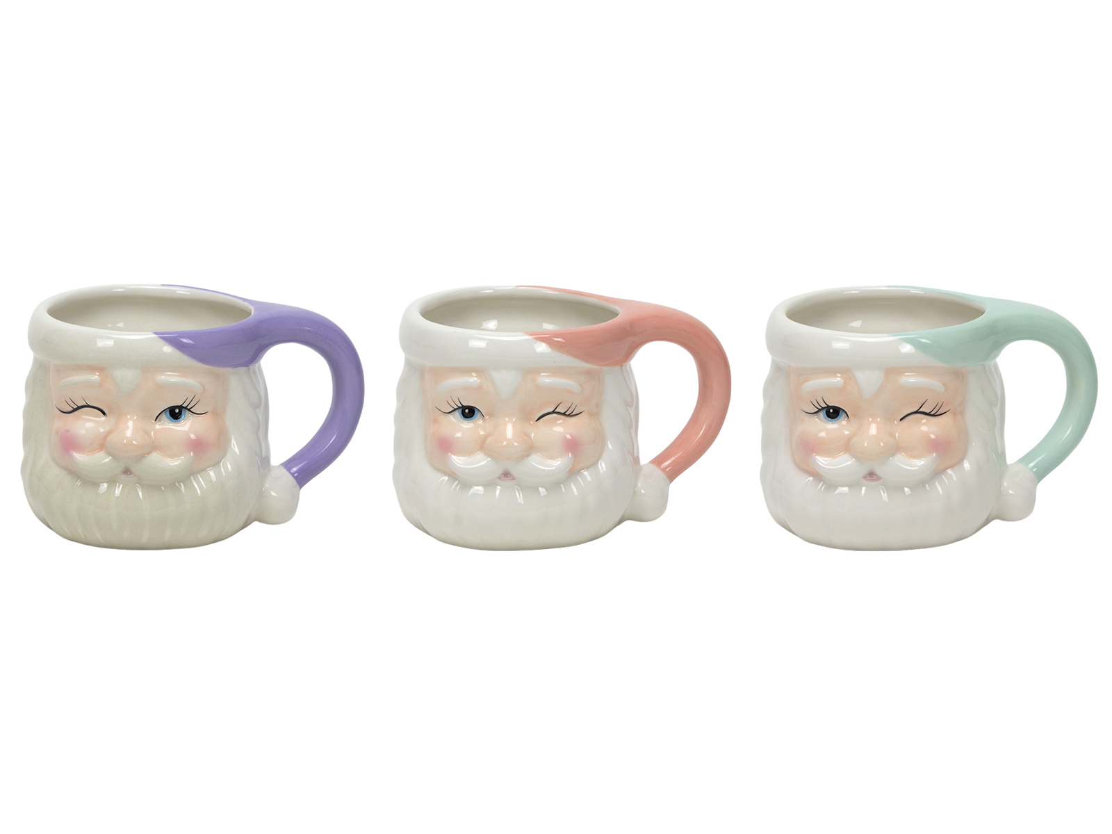 Ceramiczna linia SANTA PASTEL kubek 350ml MIX Ceramic SANTA PASTEL mug 350 ml MIX 23105540