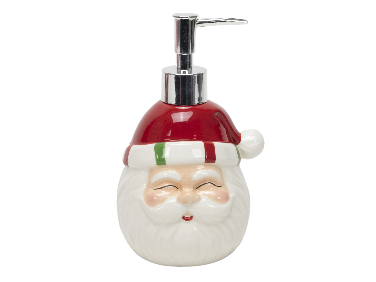 Deco Xmas dozownik ŚWIĘTY MIKOŁAJ 17 cm Deco Xmas soap pump SANTA face 17 cm 23105502