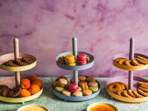 Porcelanowa tartaletka PASTEL mała 11,5 cm mix Porcelain round PASTEL tarta form 11,5 cm 24320110