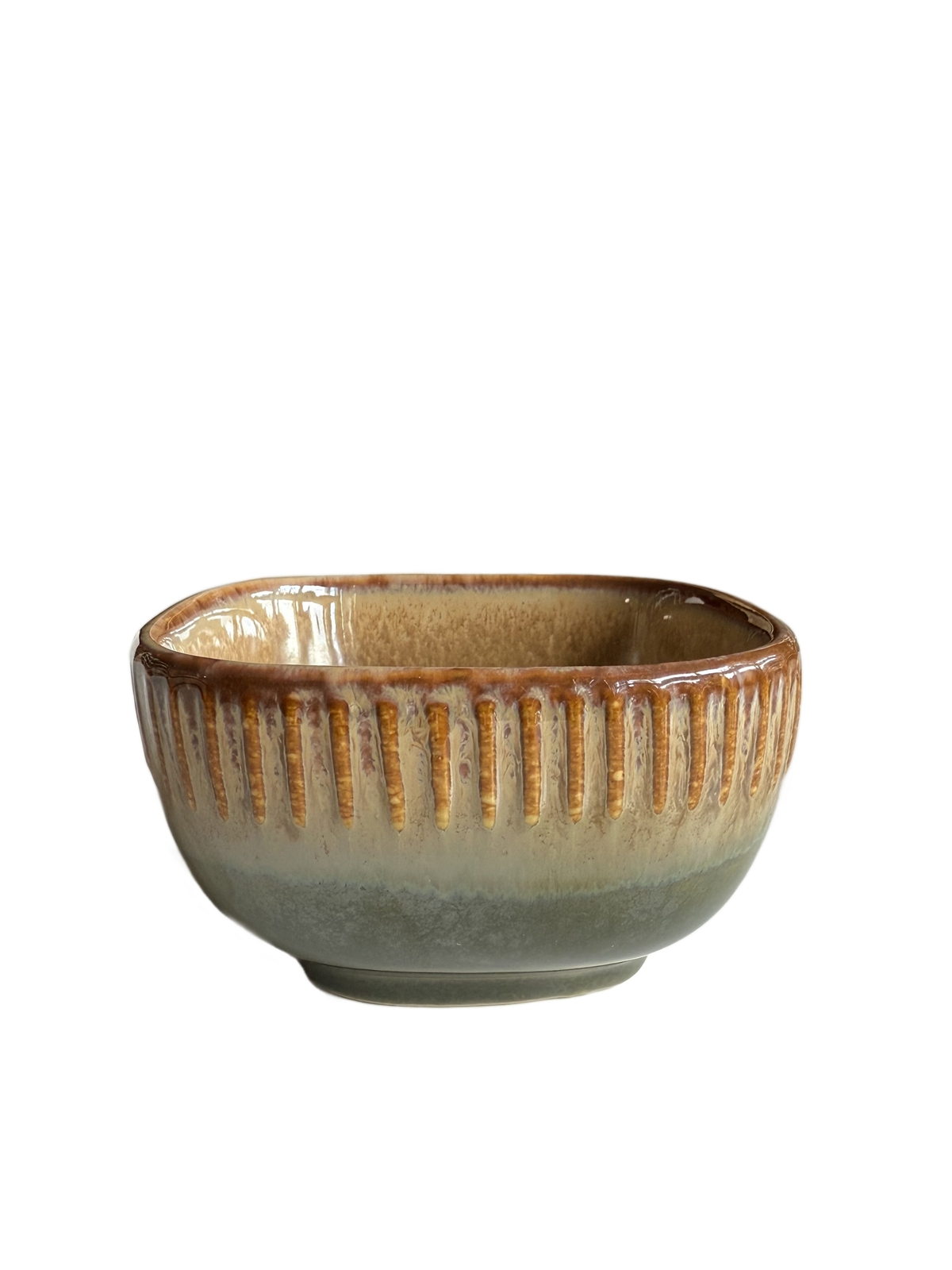 Ceramiczna linia OMBRES I miseczka kwadratowa 10cm OMBRES INSTA line square dip bowl 10 cm - obrazek 5