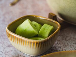 Ceramiczna linia OMBRES I miseczka kwadratowa 10cm OMBRES INSTA line square dip bowl 10 cm