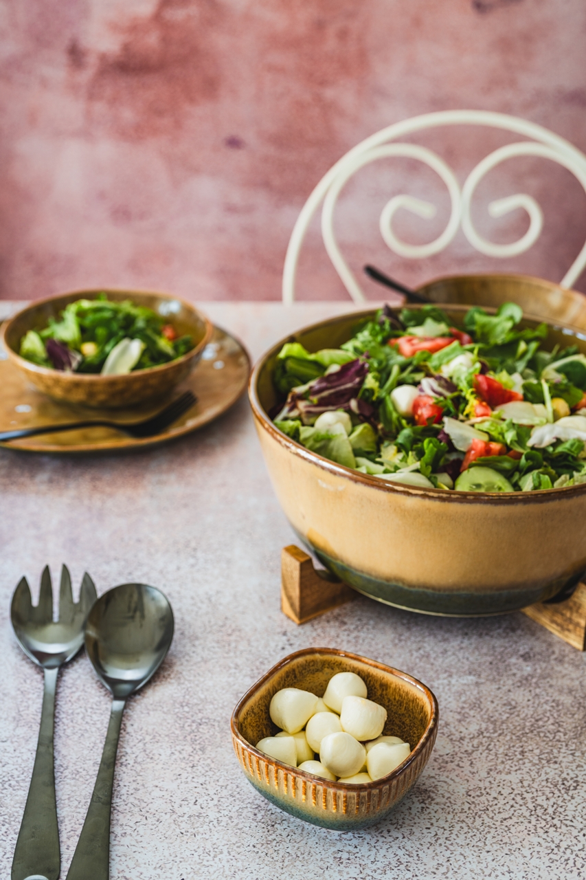 Ceramiczna linia OMBRES I miseczka kwadratowa 10cm OMBRES INSTA line square dip bowl 10 cm - obrazek 3