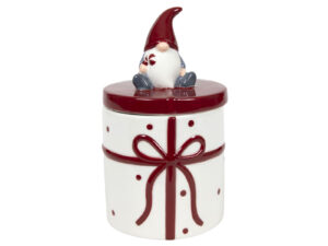 Deco Xmas GNOME RED słoik do przechowywania Deco Xmas GNOME RED storage jar 23000241