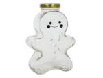 Deco Xmas szklany słoik GINGERBREAD złota pokrywka Deco Xmas jar glass GINGERBREAD 23468631