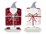 Deco Xmas GNOME RED talerz Deco Xmas GNOME RED plate 23000248