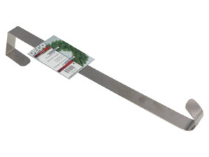 Deco Zimowe hak na wianek na drzwi SREBRNY Deco Winter wreath hanger on door SILVER 23097158