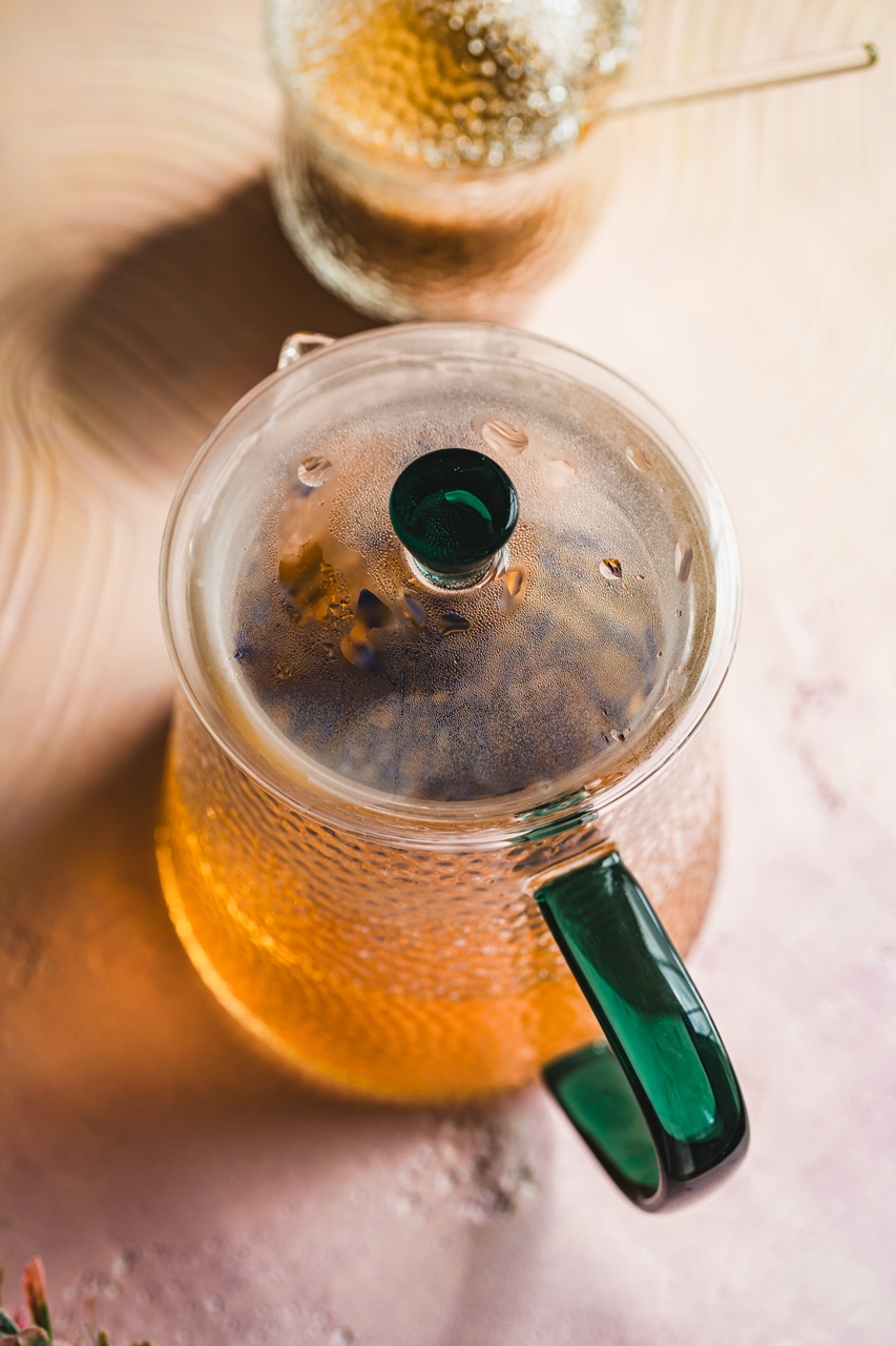 MPL czajnik JACK ze szklanym filtrem 1,0 L ZIELEŃ MPL borosilacate glass JACK tea pot 1,0 L GREEN - obrazek 3