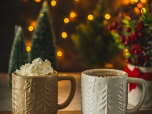 Deco WINTR kubek mat 300 ml BEŻ I BRĄZ MIX Deco WINTER Mug MATT 400 ml MIX 23105137