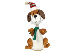 Deco interaktywny śpiewający Pies 45 cm Deco Winter Music Dog soundcontrol 45cm 23090144