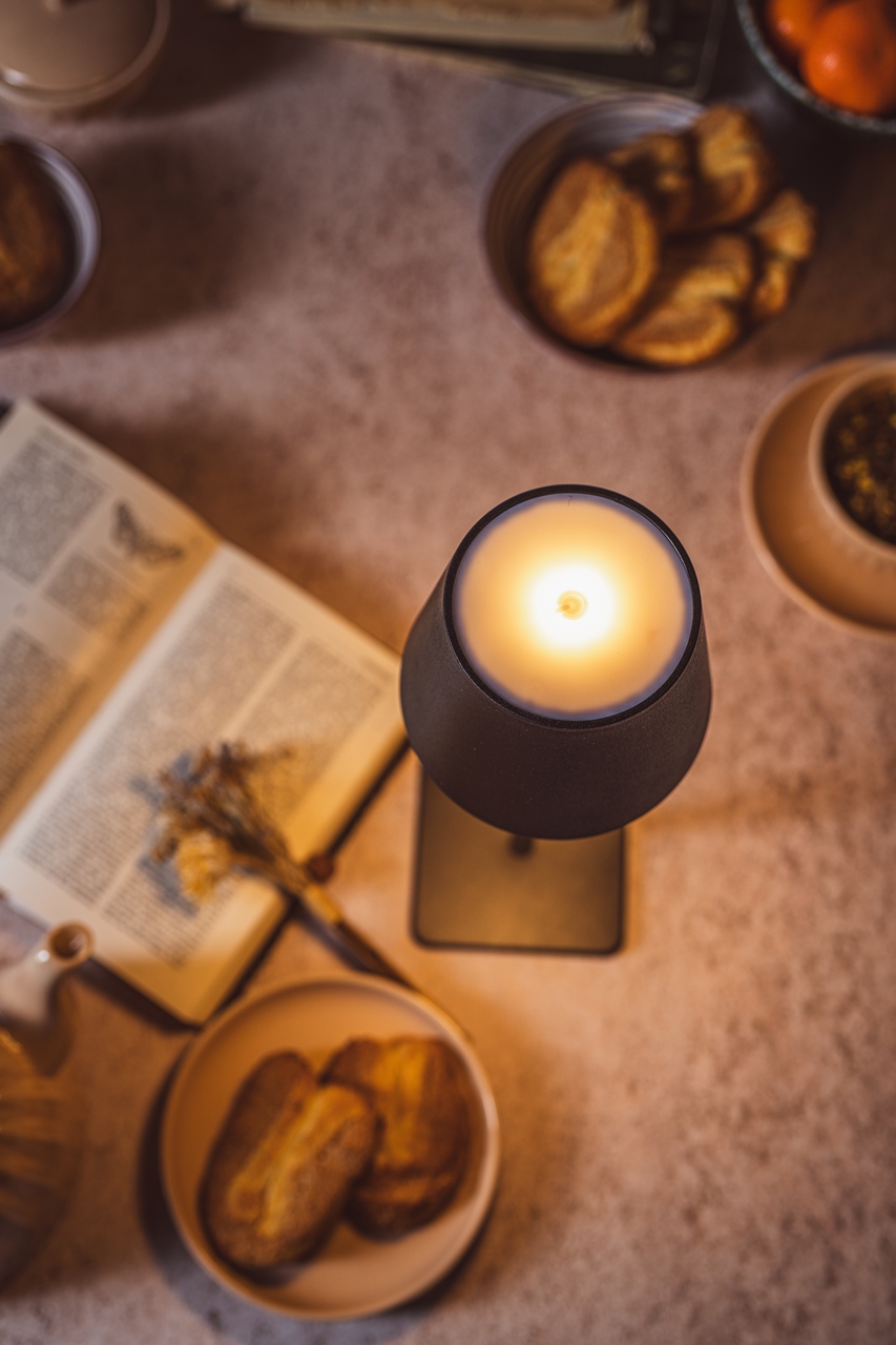 LED lampa stołowa CZARNA 36 cm LED Table lamp 36 cm BLACK 23363534 - obrazek 3