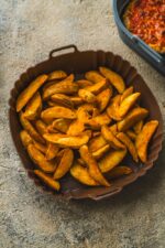 Gadget silikonowy koszyk do frytkownicy kwadrat BR AIRFRYER basket silicone square 20x20 BROWN 077062