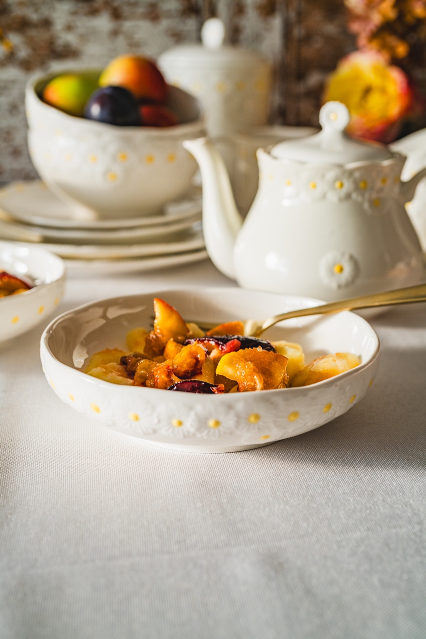 DAISY LINE talerz do zupy sałatkowy 18 cm DAISY LINE soup salad plate 18 077505