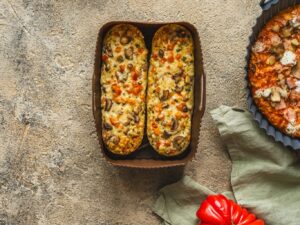 Gadget silikonowy koszyk do frytkownicy prostok BR AIRFRYER basket silicone rectan 20x12 BROWN 077079