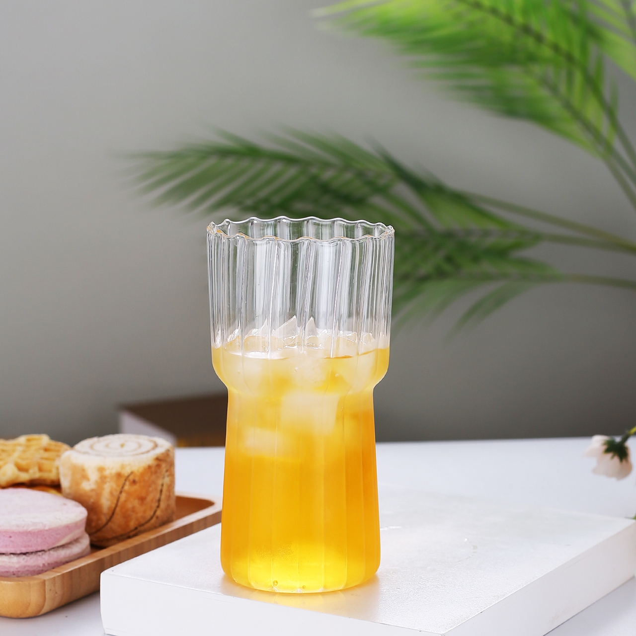 MPL LA BANDE szklanka X kształt wysoka 550 ml MPL LA BANDE boro glass X SHAPE cup high 550 ml - obrazek 2