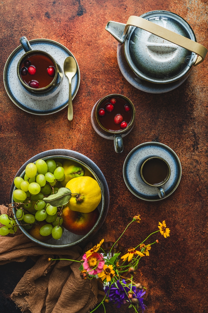 LUNA LINE filiżanka do kawy herbaty 250 ml z pods LUNA LINE coffe tea cup 250 and saucer 077550 - obrazek 4