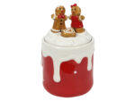 Deco Xmas FROSTING słoik do przechowywania 17 cm Deco Xmas FROSTING storage jar 17 cm 23000112
