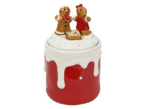 Deco Xmas FROSTING słoik do przechowywania 17 cm Deco Xmas FROSTING storage jar 17 cm 23000112