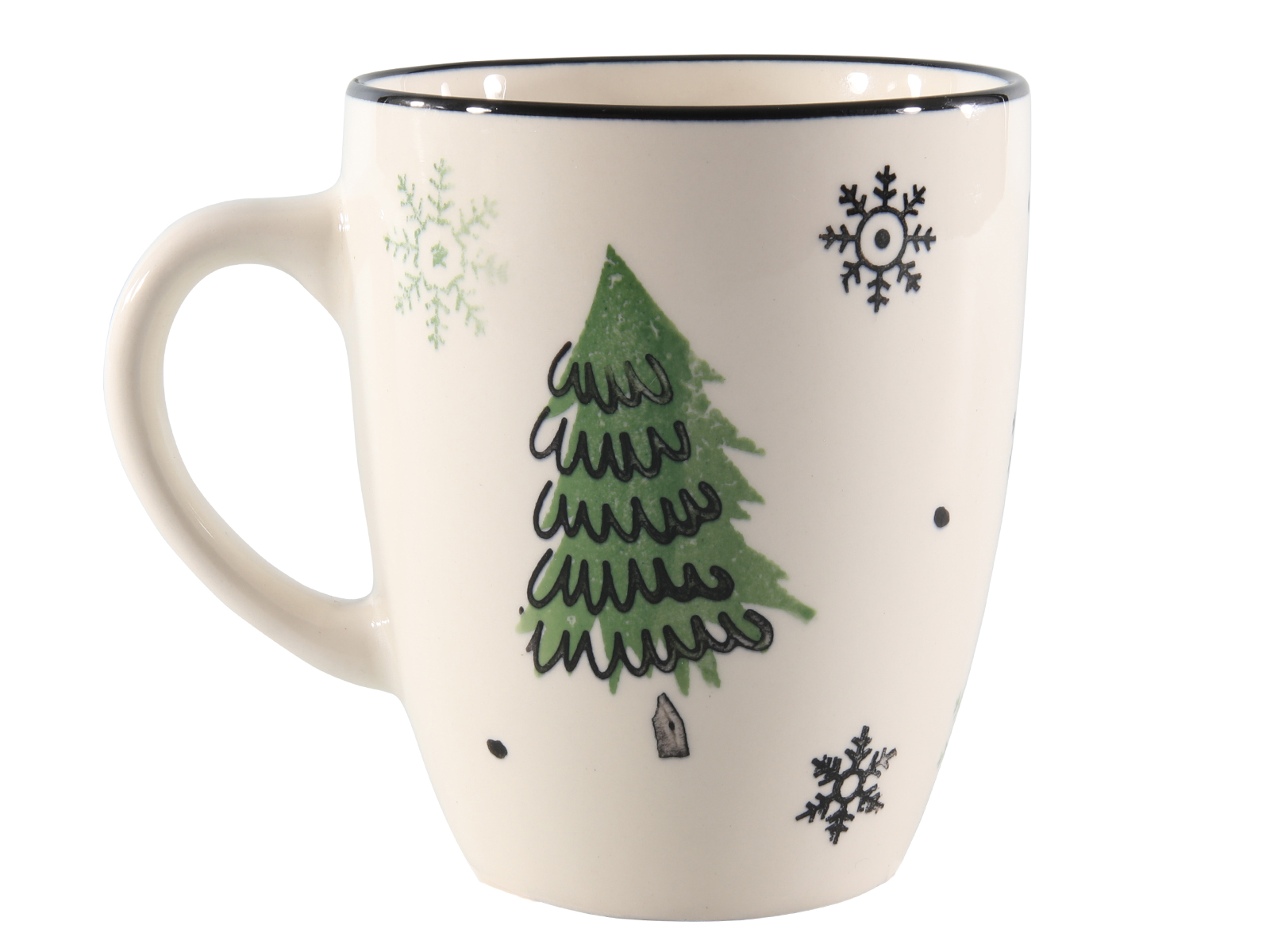 Ceramiczna linia ZIMOWE DRZEWKO kubek Ceramic WINTER TREE mug 23105724