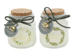 ŚWIECZKA XMAS w sloiku ZŁOTY wzór GIFT MIX CANDLE XMAS in jar GOLD design GIFT MIX 23140791